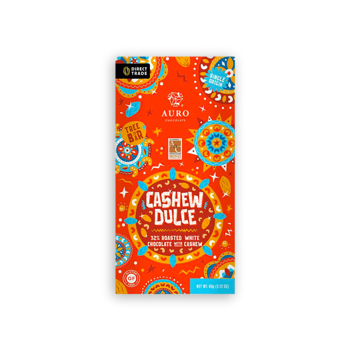 32% Roasted White Chocolate Cashew Dulce