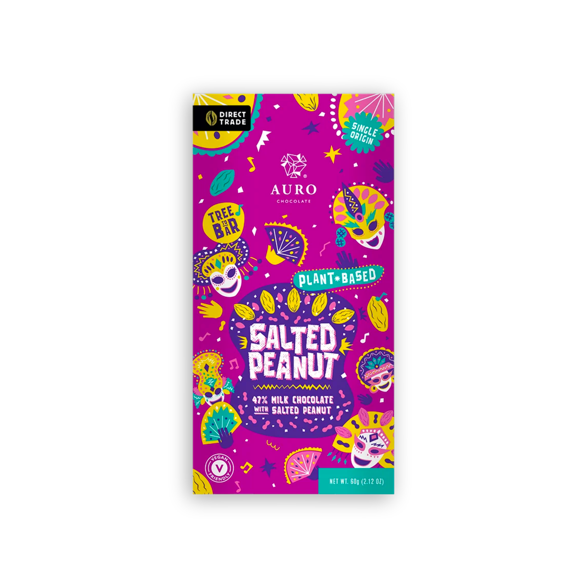 Salted Peanut with Plant-Based 47% Milk Chocolate