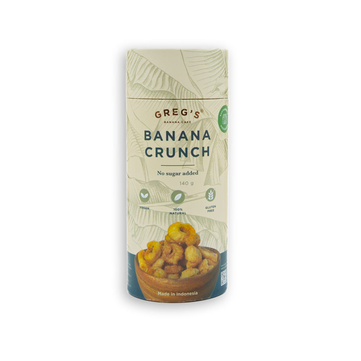 Banana Crunch - Paper Tube